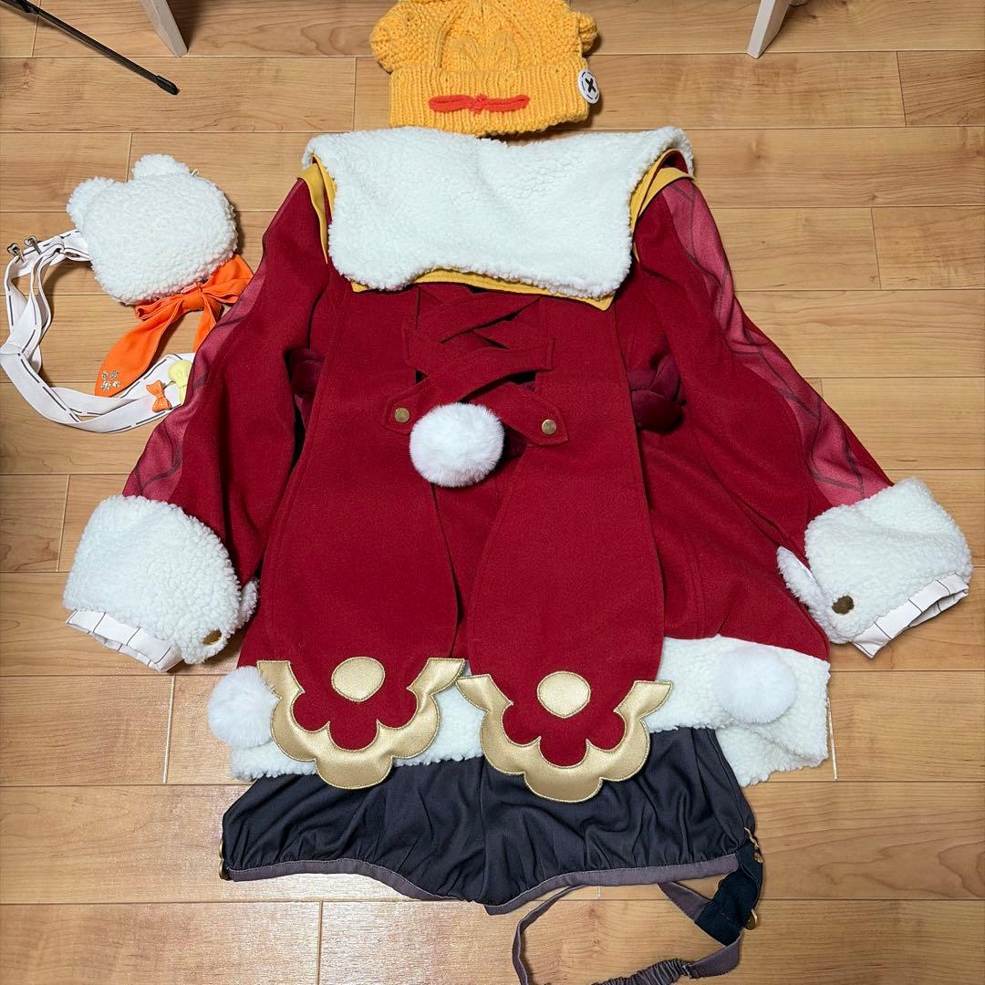 原神 香菱 海灯祭 大つごもりの歓声 コスプレ 衣装、ウィッグ