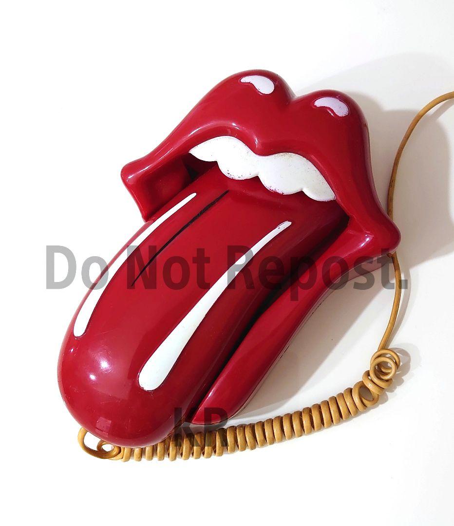 ☆ローリングストーンズ 電話機 リップ&タン ベロ Rolling Stones