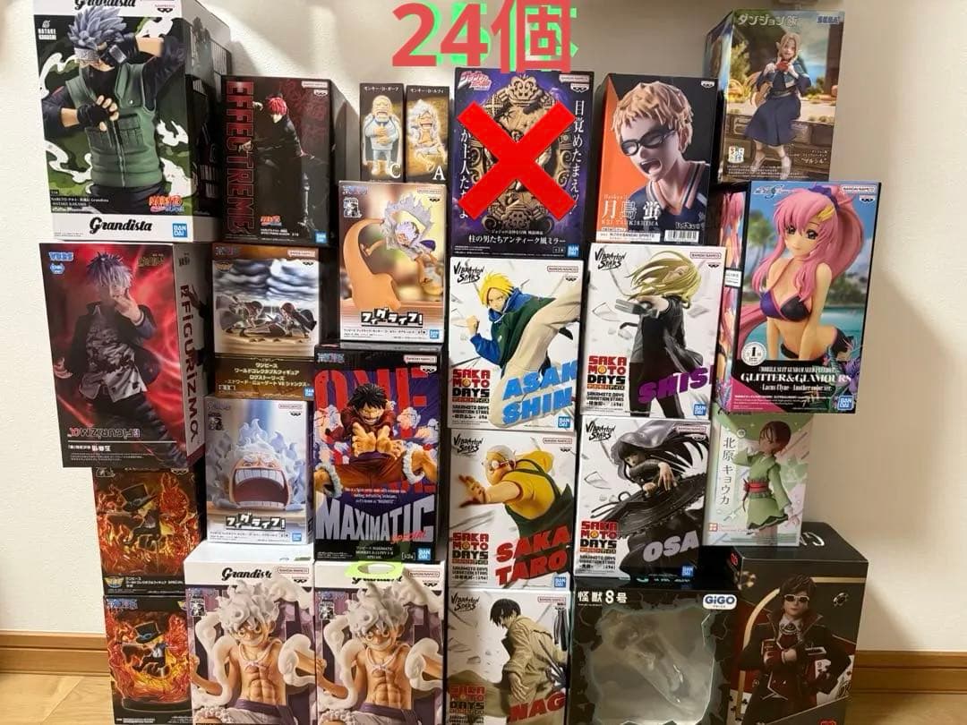 人気　フィギュア　まとめ売り　ルフィー　サカモトデイズ