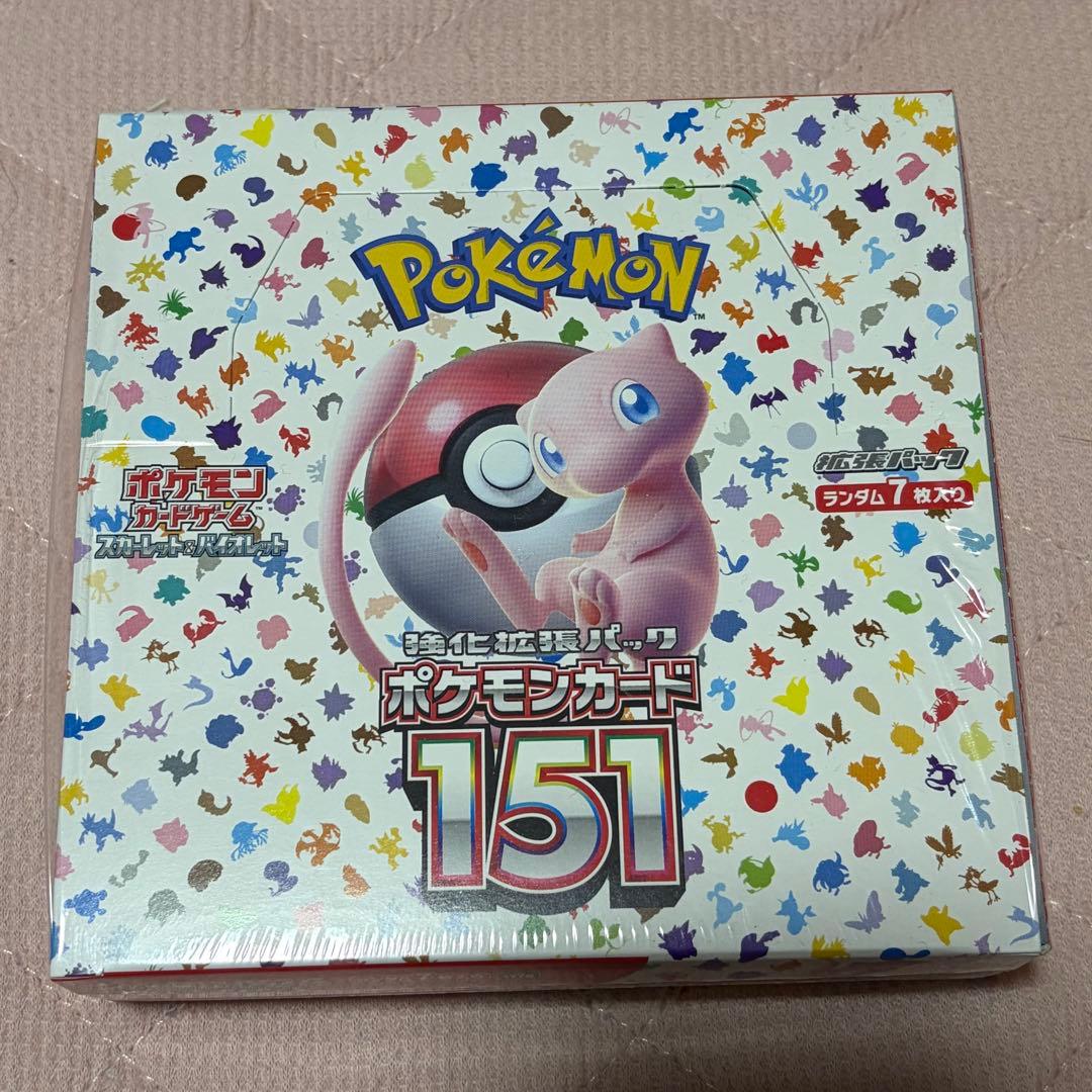 ◆miya◆ポケモンカード 151 box シュリンク付き