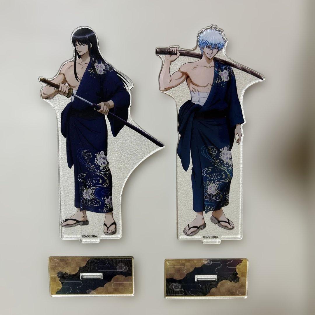 銀魂　和装さらしver アクリルスタンド　坂田銀時　桂小太郎