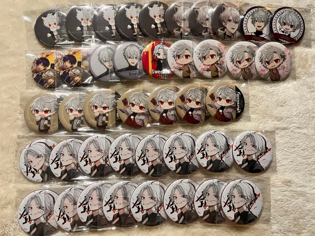 葛葉 缶バッジ まとめ売り Happy B-day to Kuzuha】ランダム缶バッジ｜にじさんじオフィシャルストア