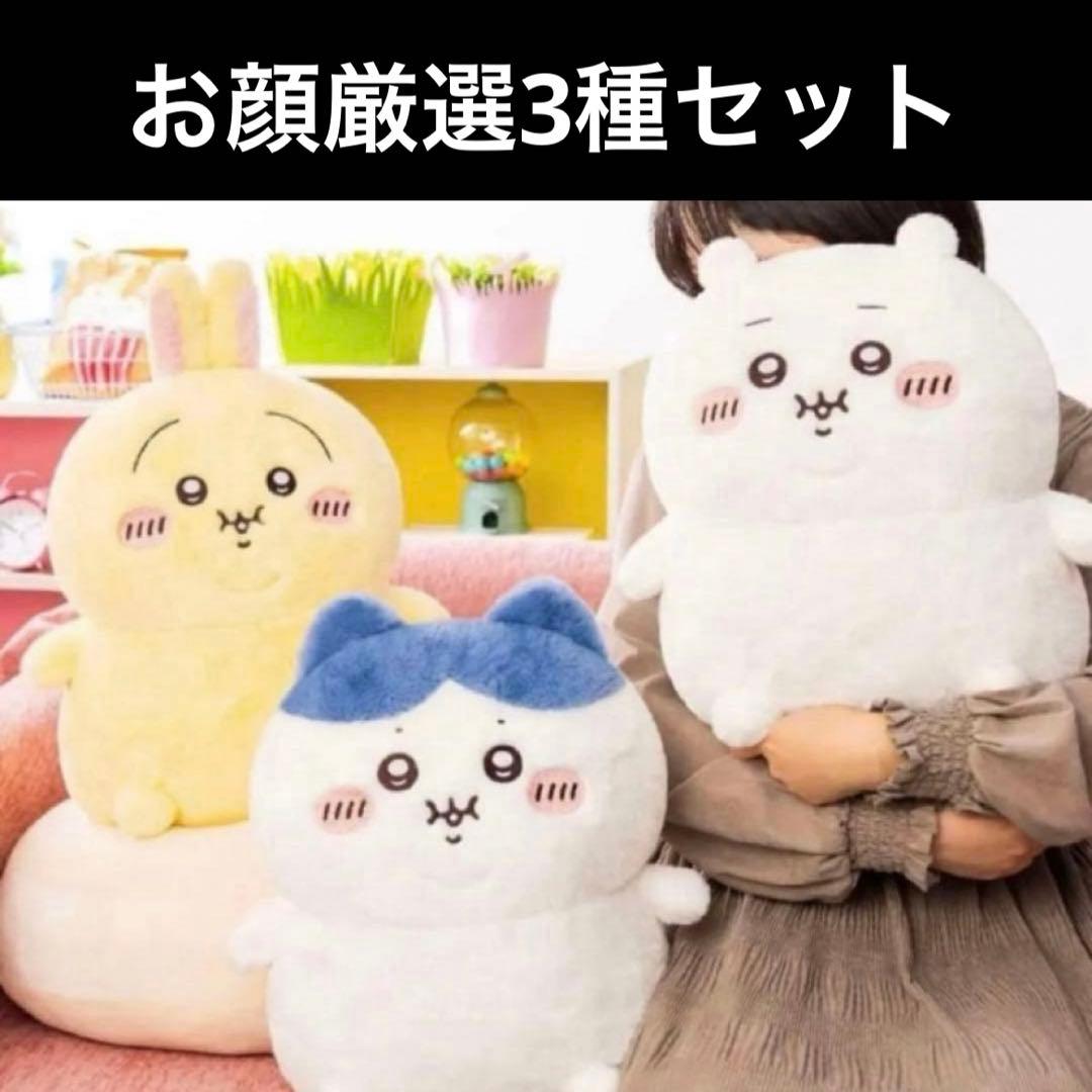 ちいかわ 重め！ ぼっちゃり 抱っこぬいぐるみ ぽっちゃり ウサギ