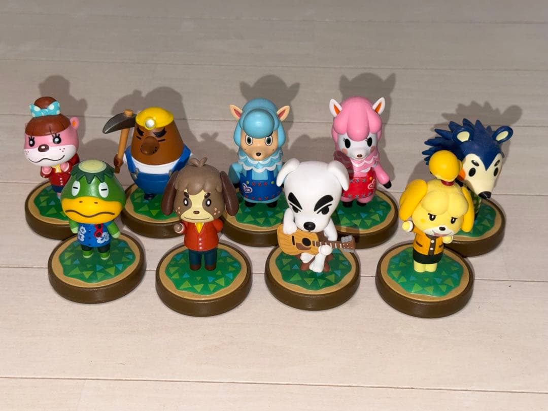タ*カ様 どうぶつの森 amiibo アミーボ 9体