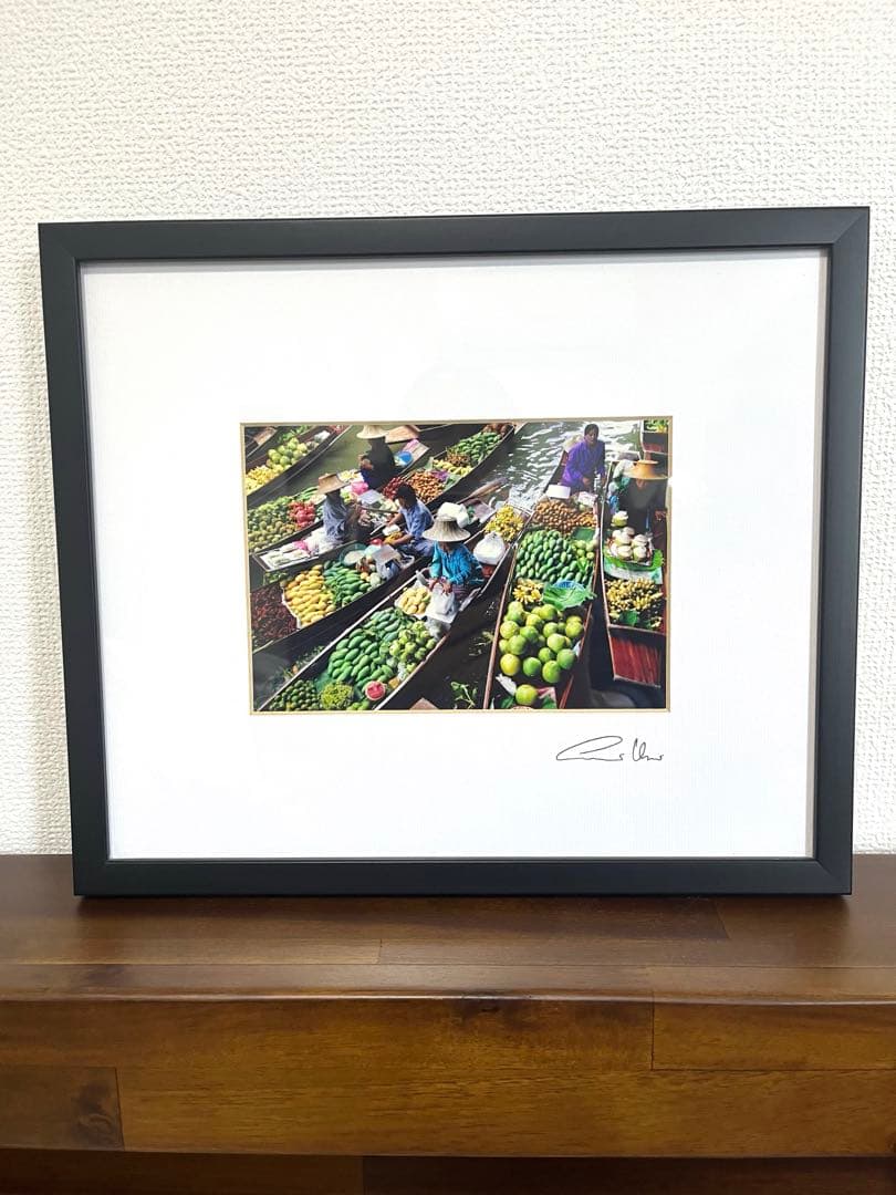 市場の風景 アート作品 フレーム付き 楽天市場】ポスター フレーム付き「夜もすがらの街 渋谷」アート