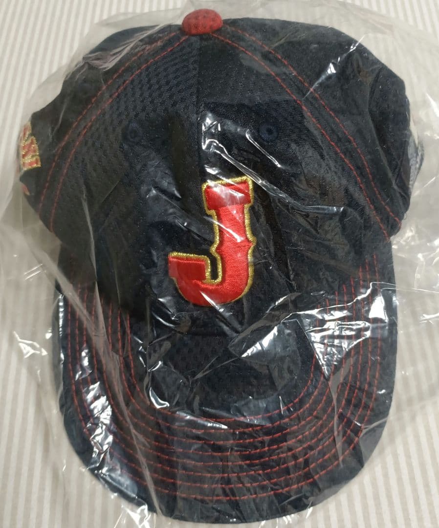 大谷翔平　WBC 2023 日本代表キャップ ネイビー　Fサイズ WBC 大谷翔平 日本代表 侍ジャパン キャップ サイン刺繍 2023 World