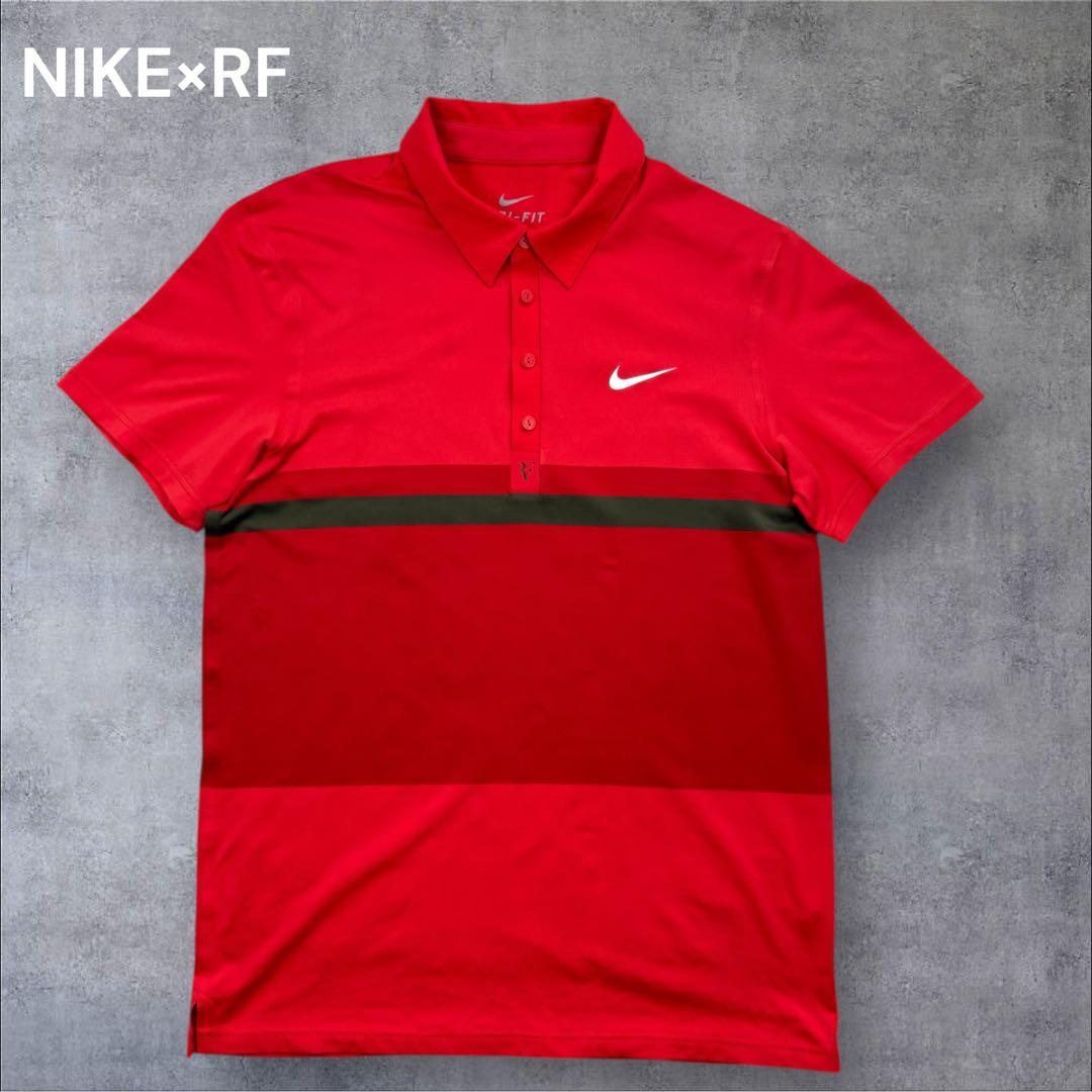 極美品 NIKE TENNIS RF ナイキ テニス フェデラー ポロシャツL