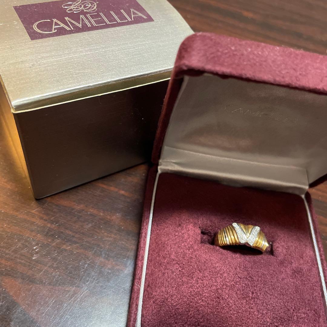 CAMELLIA ウェーブデザインリング