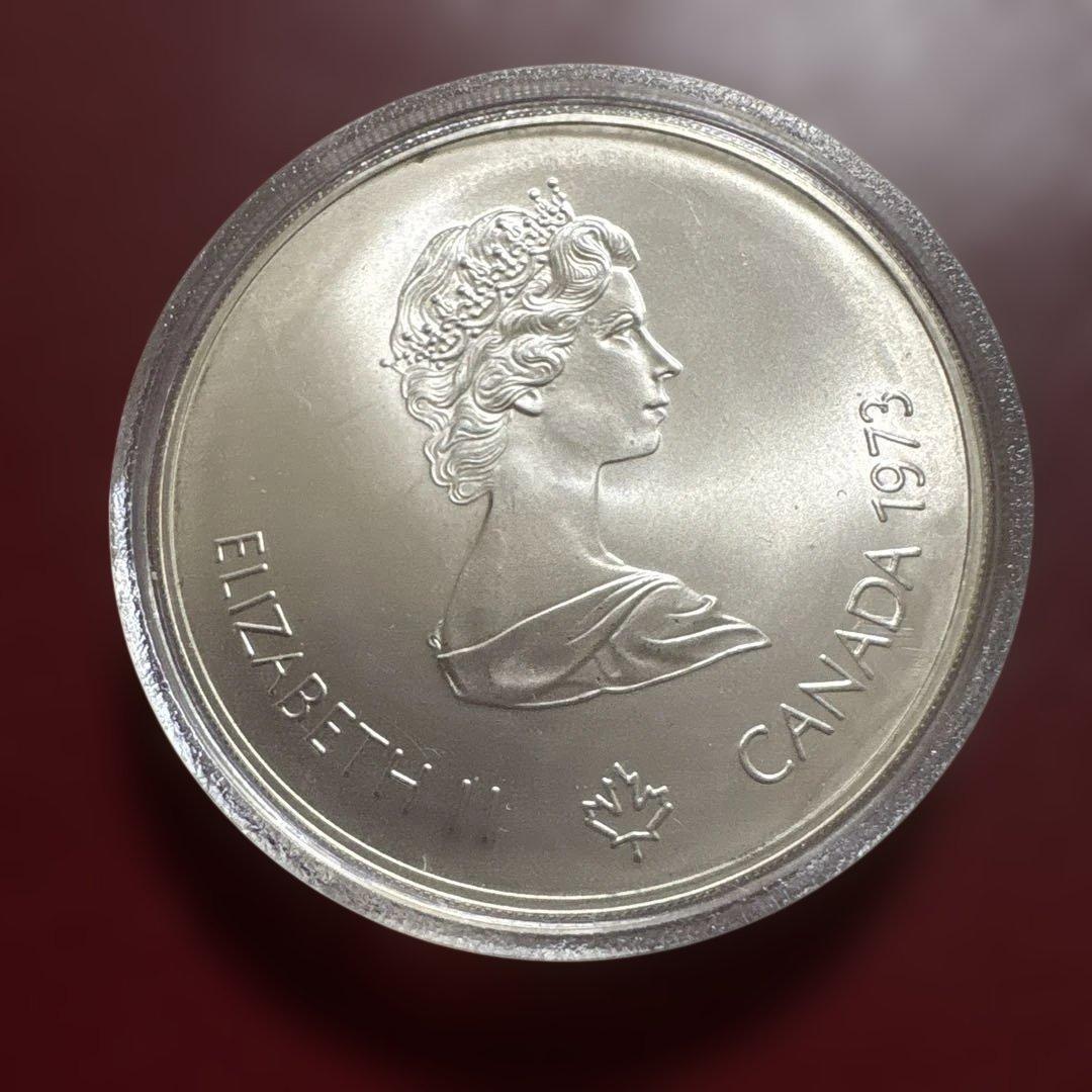 カナダ 1973年 記念硬貨 & 1976年 オリンピック 5ドル