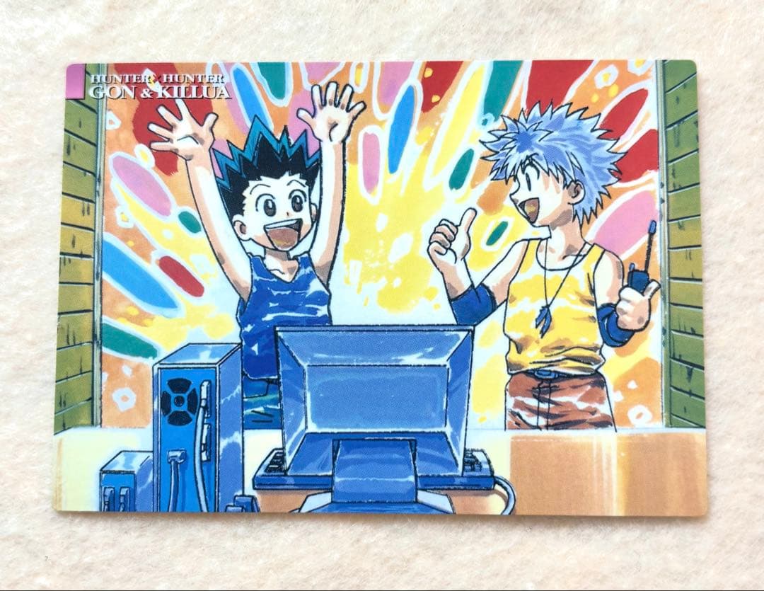 HUNTER×HUNTER 旧　ゴン & キルア カードダスマスターズ 希少品 HUNTER×HUNTER カードダスマスターズ キルア ゴン 87 - メルカリ