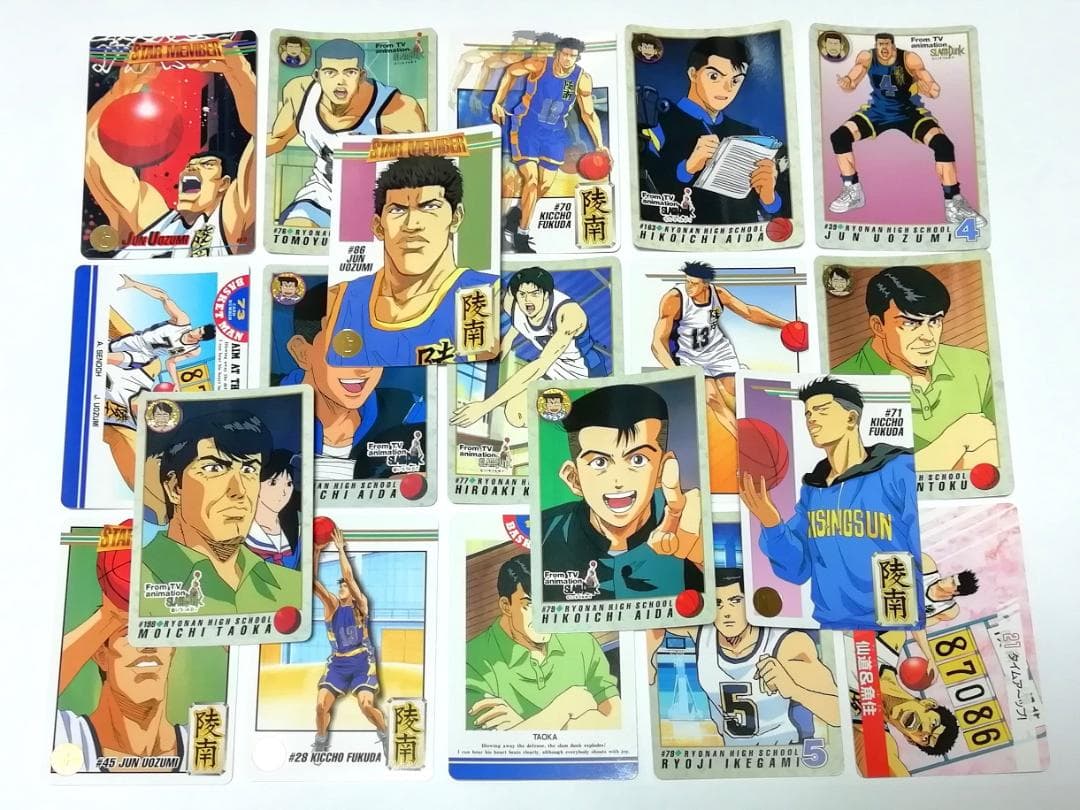 【バラ売り可能】陵南 仙道 １９枚 スラムダンク SLAMDUNK カードダス等
