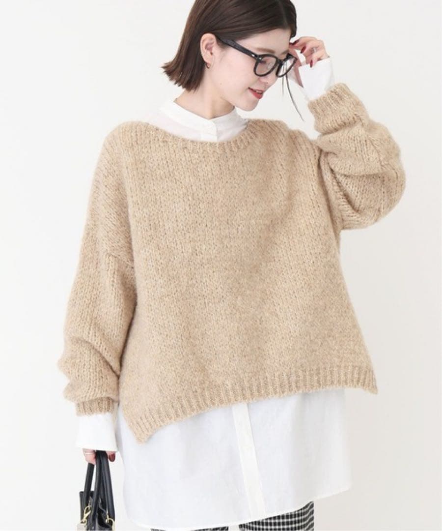 RN☆プロフ必読☆ 様専用 別注ボートネックスリットプルオーバー