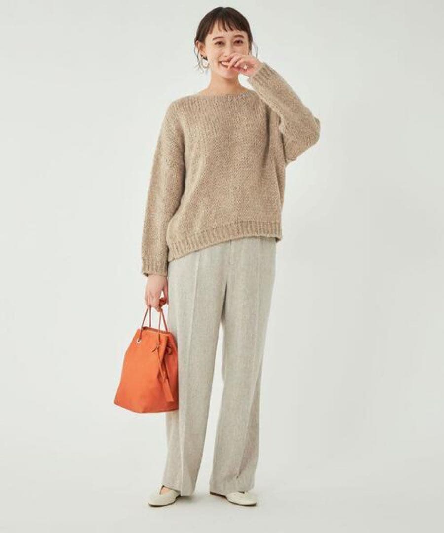 RN☆プロフ必読☆ 様専用 別注ボートネックスリットプルオーバー