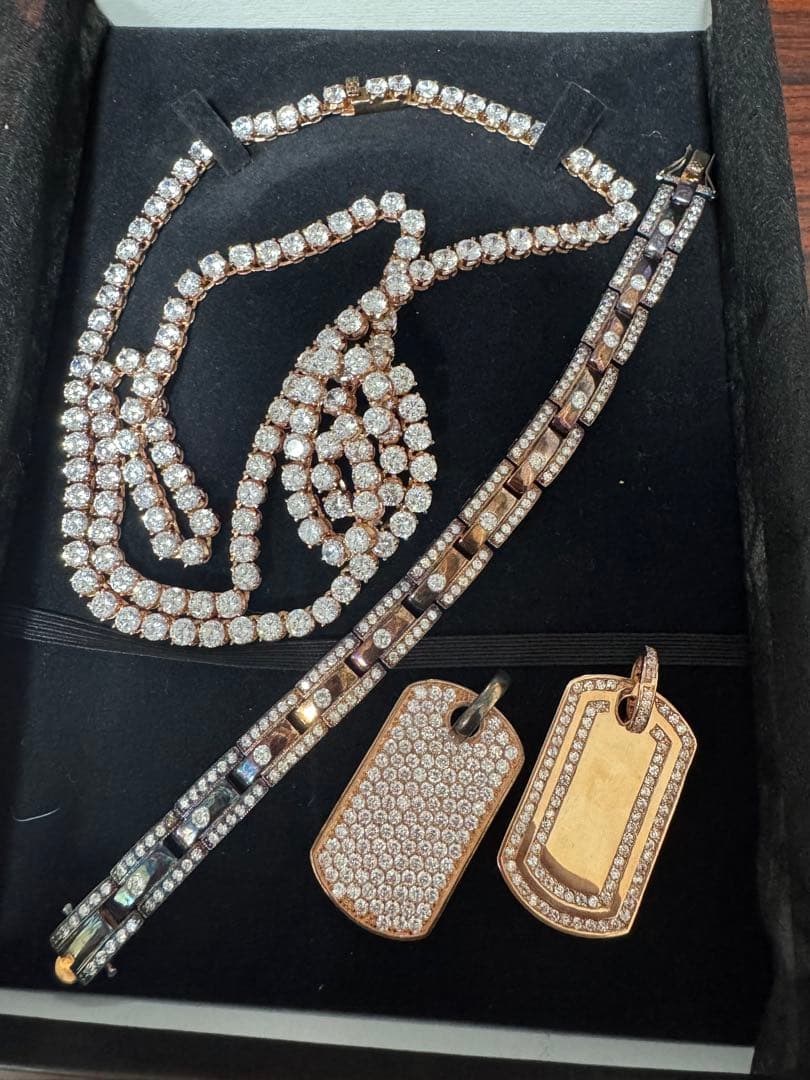 Pimp Code 925シルバー ネックレス ブレスレット セット