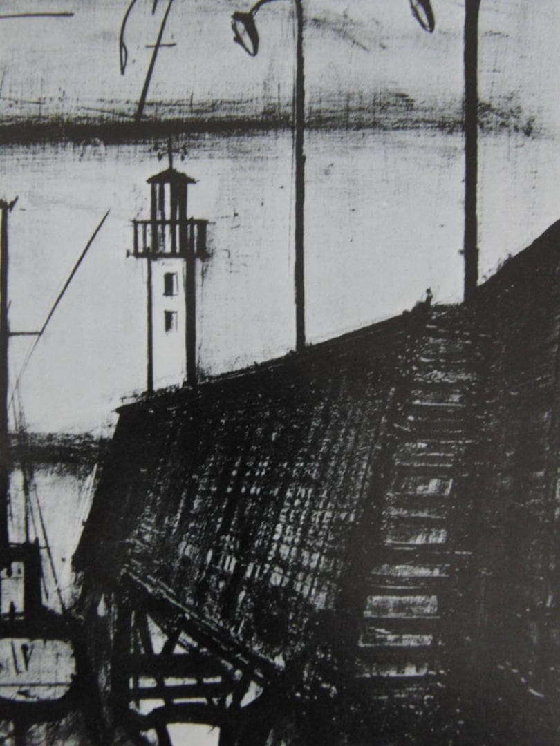 ベルナール・ビュッフェ【Maree】希少な額装用画集より、厳選、新品