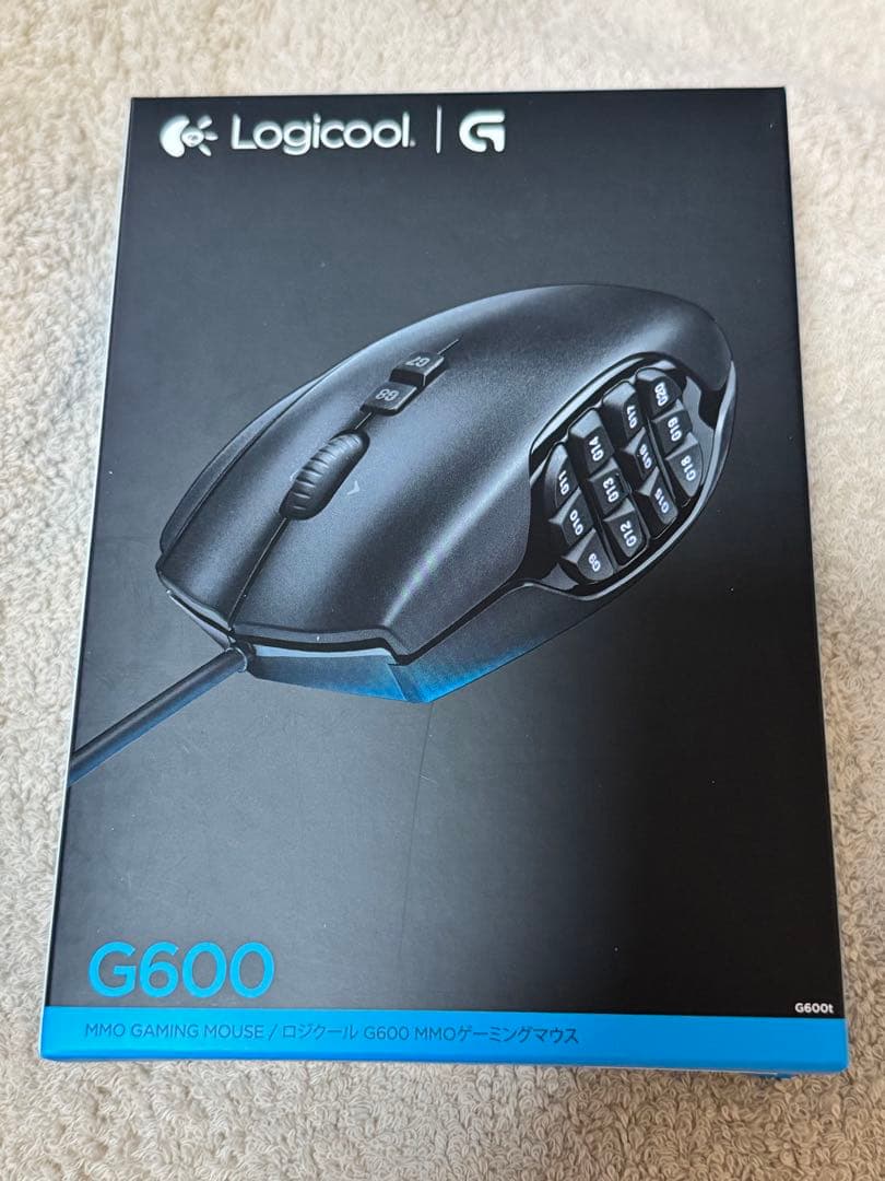 【新品未開封】廃盤 Logicool G600t MMOゲーミングマウス