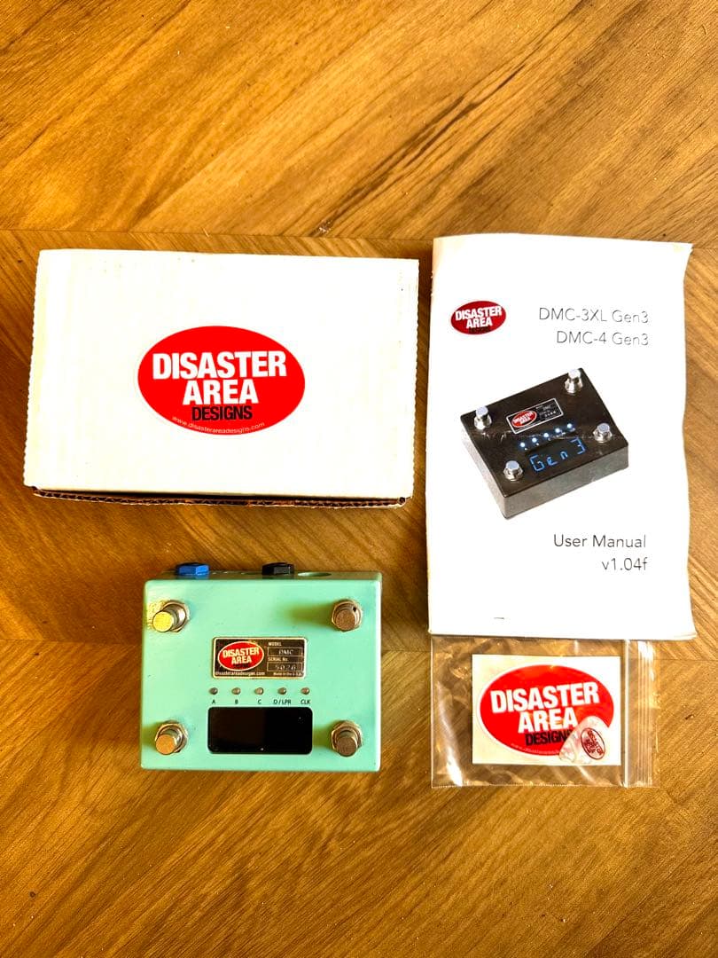 Disaster Area Designs DMC-3XL Gen3 エフェクタ