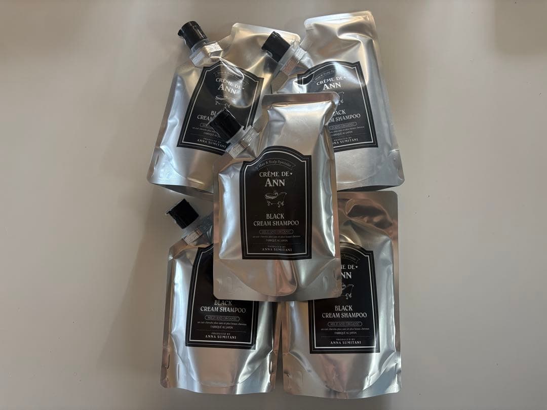 【未開封】Crème de Annブラッククリームシャンプー 5個セット
