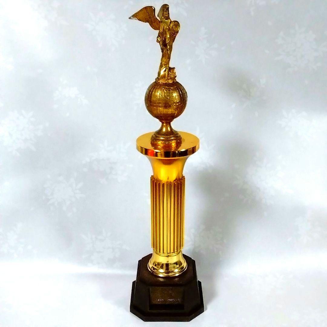 ★稀少★ぴんからトリオ★新人賞!!★トロフィー★日本コロムビア★昭和レトロ★ アートトロフィー ゴルフ BR-4689