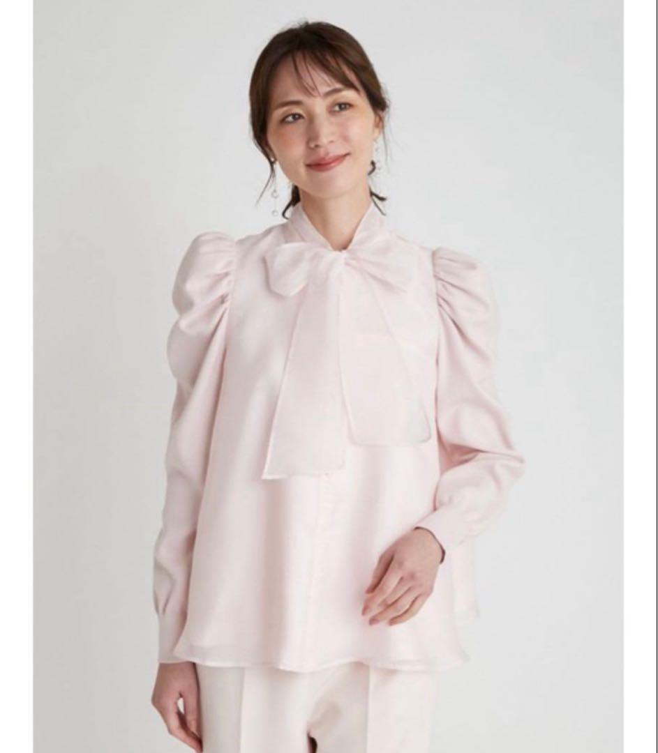 定価19,800円 セルフォード ニットコンビオーガンジーブラウス - メルカリ