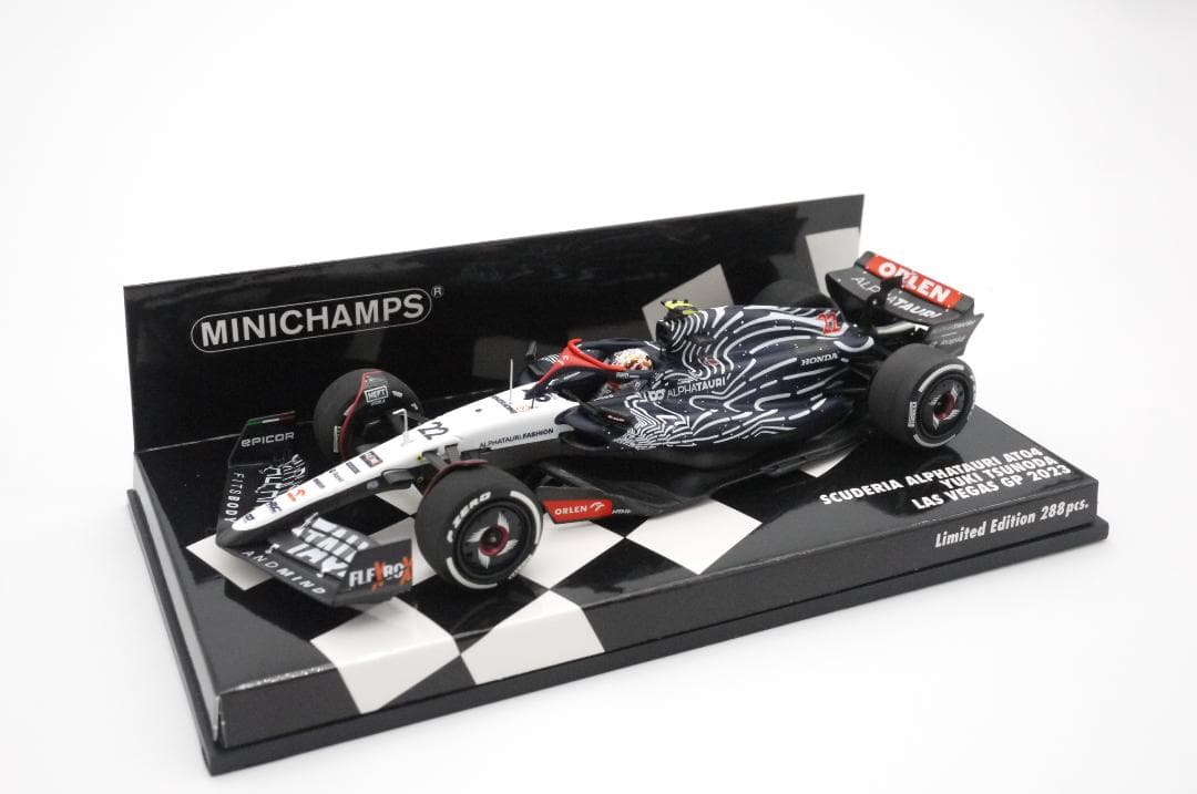 Gzgoo1/43 アルファタウリ AT04 ラスベガスGP 角田裕毅