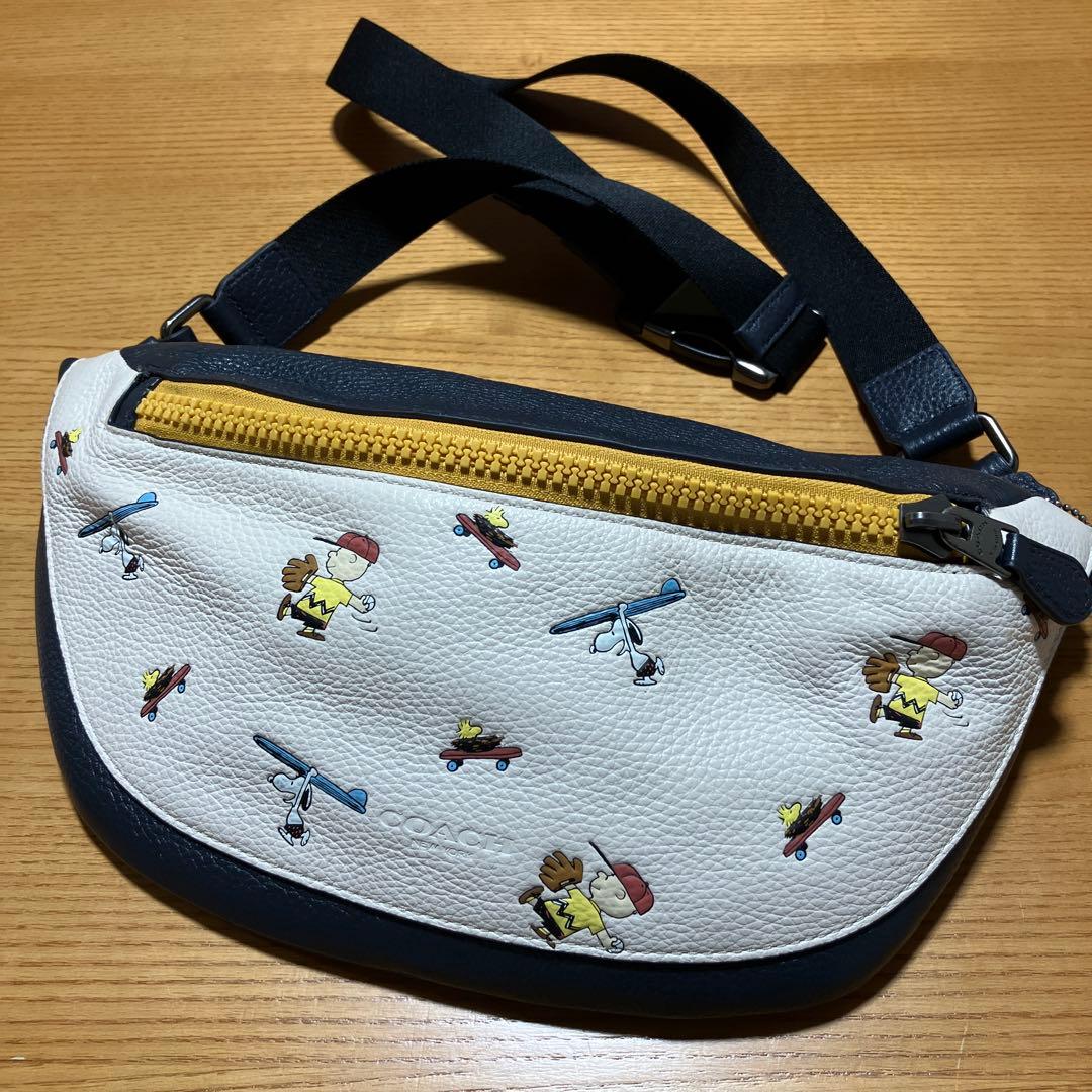 COACH スヌーピー ボディバッグ・ウエストバッグポーチ 日本限定 楽天市場】安心の国内発送 コーチ スヌーピー COACH バッグ ボディ