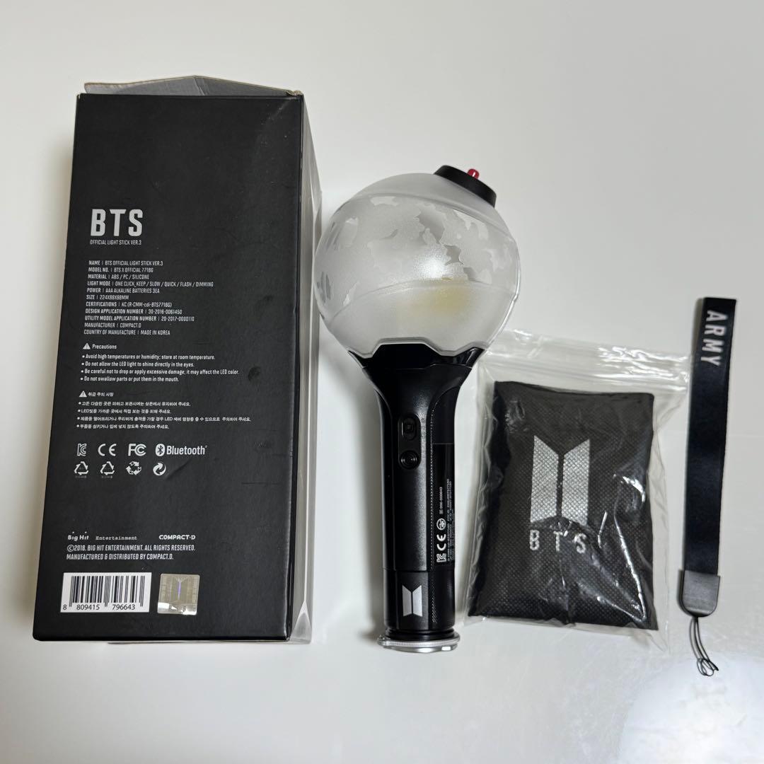 BTS ばんたん 公式ペンライト アミボム ver.3 - メルカリ
