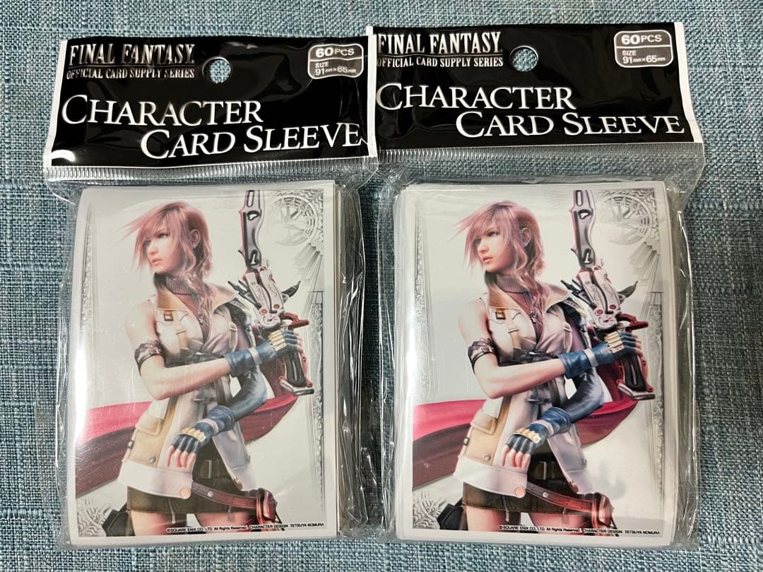 【FFTCG スリーブ】FF13 ライトニング2個