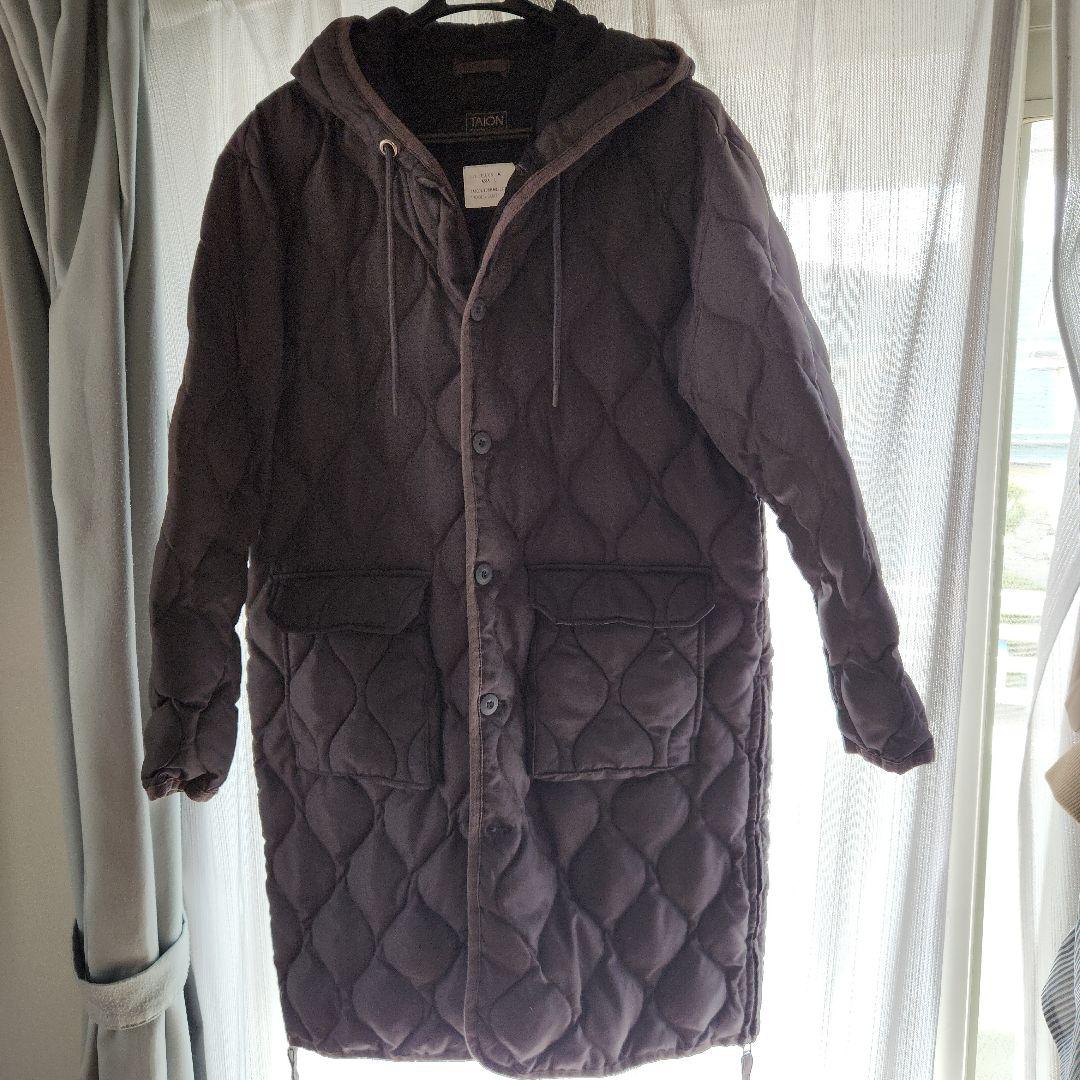 最終安値クリーニング済♡TAION ♡ミリタリー フード ダウンコート♡Lサイズ