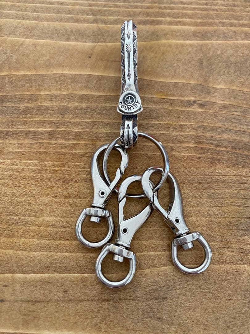 ラッキージョン　シルバーキーフック　カントリー別注　「最終値下げ価格」 Yahoo!オークション -「lucky john ラッキージョン」の落札相場・落札価格