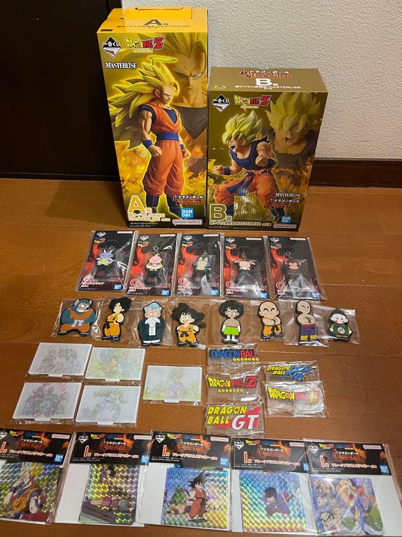 一番くじドラゴンボール フィギュアセット A賞超サイヤ人3孫悟空　B賞