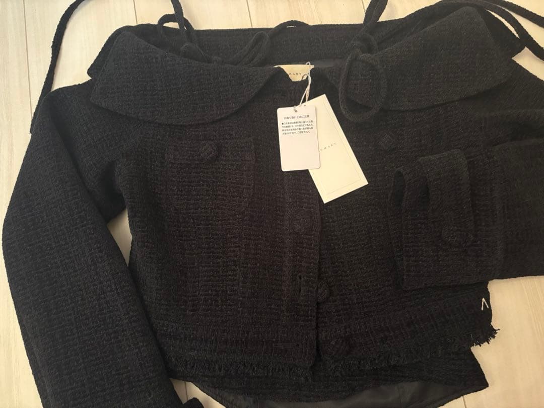 【る　】andmary Twiggy tweed トップス