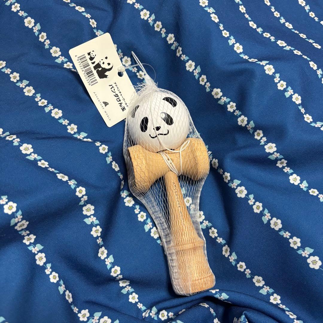 アドベンチャーワールド　パンダ　けん玉　おもちゃ　玩具　動物園