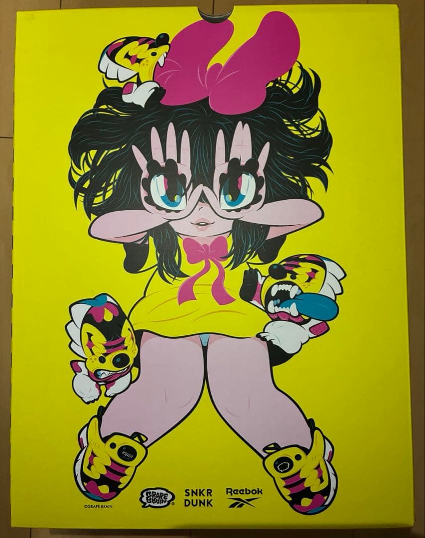 Reebok x GRAPE BRAIN x SNKRDUNK にぎるちゃん - メルカリ