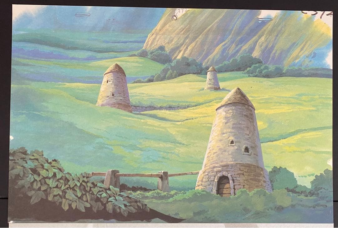 背景画付］スタジオジブリ 風の谷のナウシカ 複製セル画⑦ - メルカリ