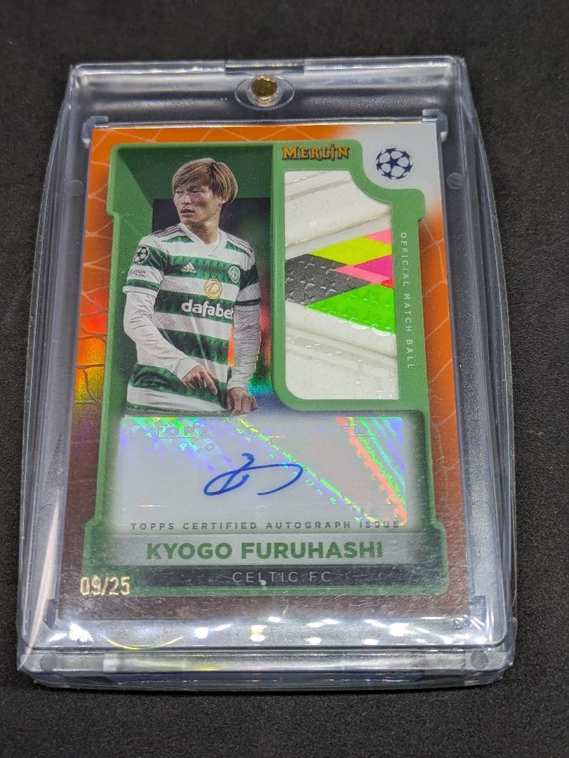 2022-23Merlin 古橋亨吾ボールサインカード25枚限定（おまけ付き）