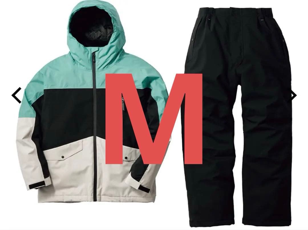 【新品・未使用】ワークマン スノーボードウェア　Mスノーミント