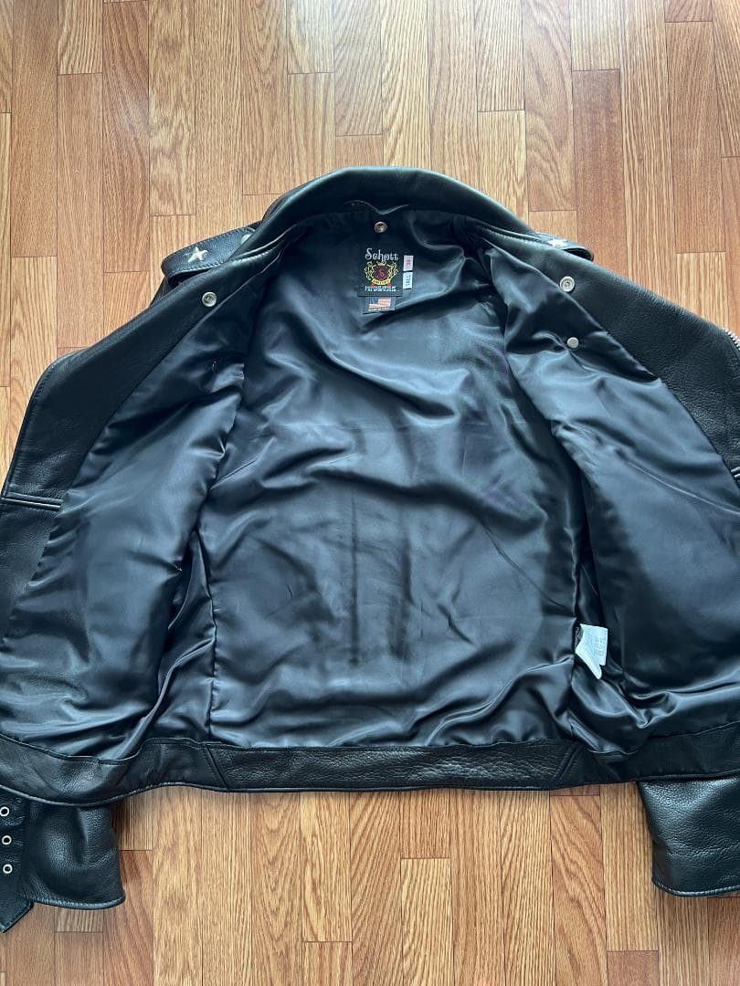 Schott 516UST サイズ38 美品ショット ワンスターダブルライダース