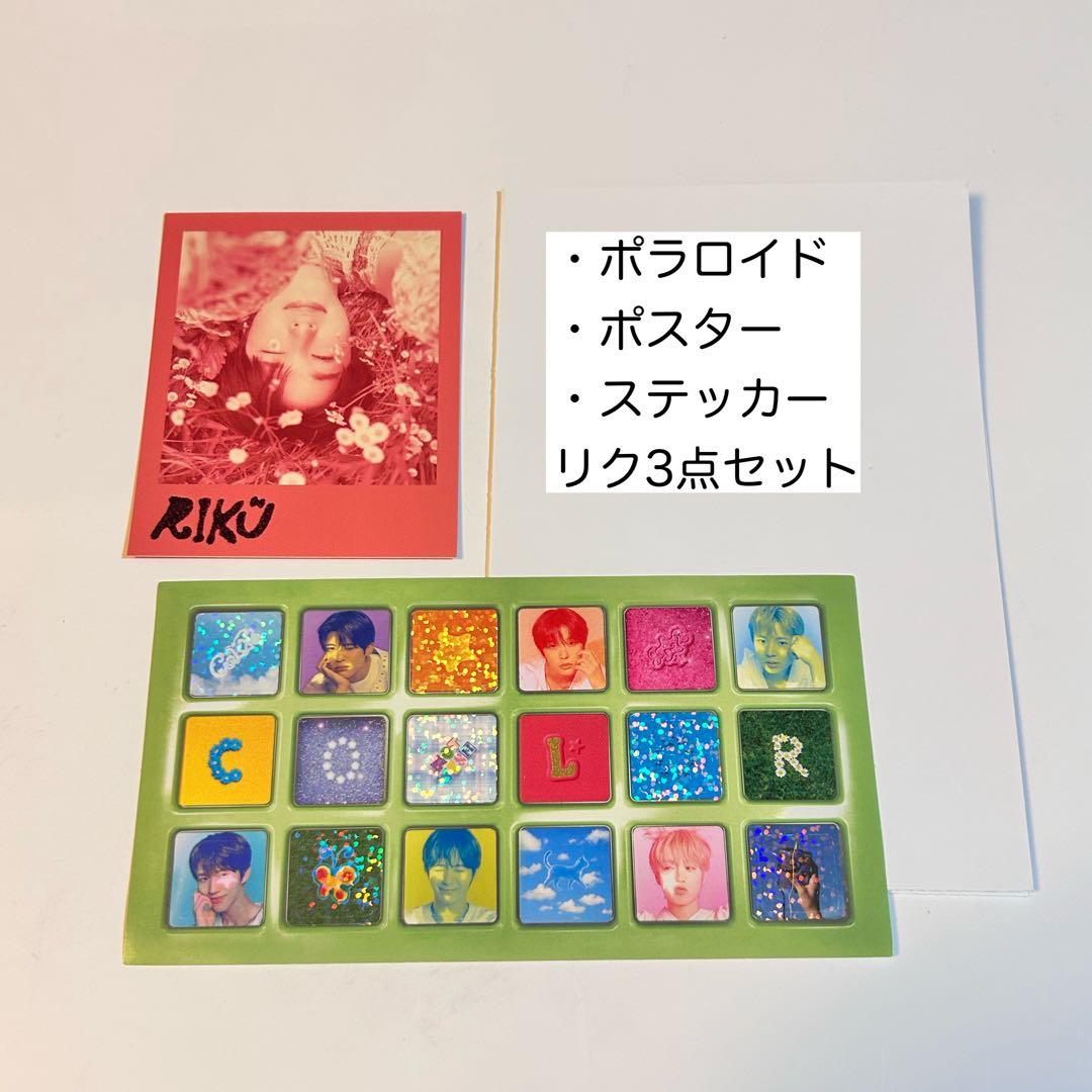 NCT WISH COLOR 封入 ポラロイド ポスター ステッカー リク - メルカリ