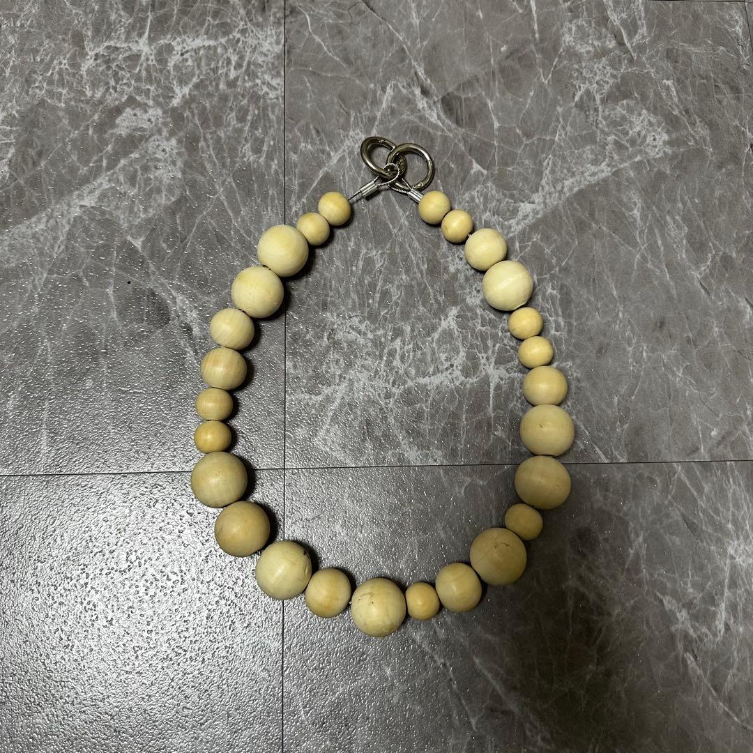 nodzoku好き必見！】ウッドボールウォレットチェーン - メルカリ