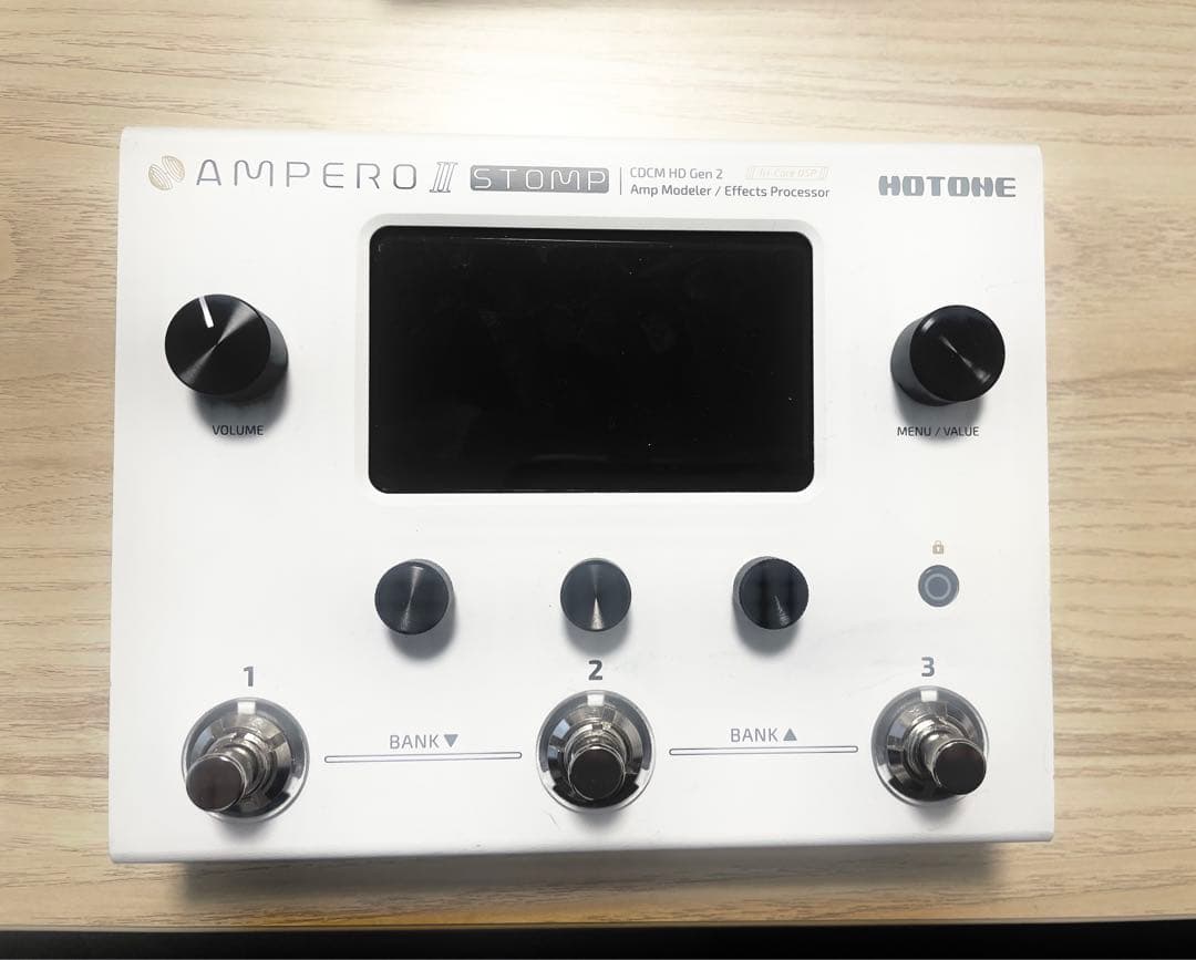 ギター Hotone Ampero II stomp