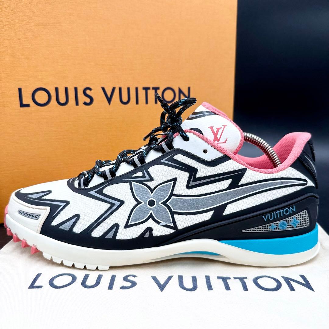 美品✨ ルイヴィトン LVスプリント モノグラムフラワー 25.5cm相当