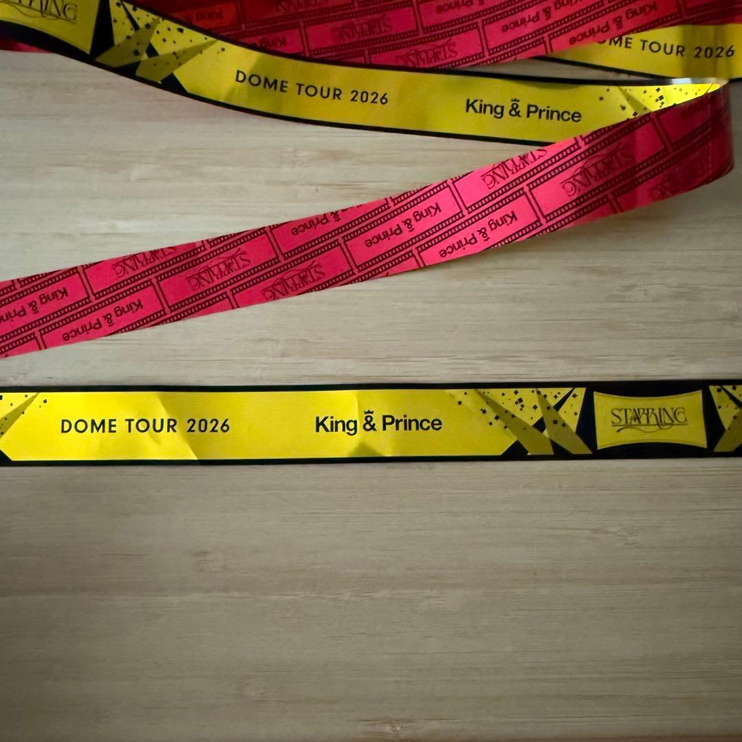 新品】キンプリ King & Prince ペンライト 銀テ チケットファイル
