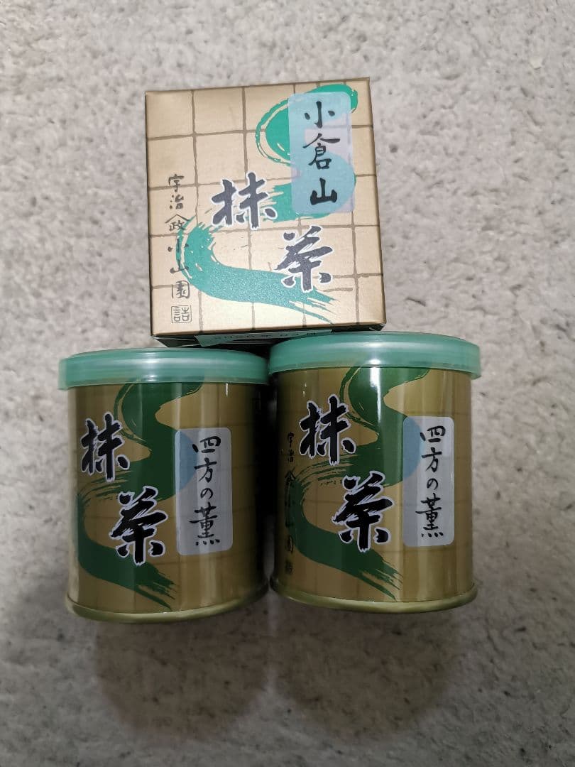 山政小山園 四方の薫2缶 小倉山1箱 30g缶入り 3缶セット 抹茶 四方の薫（よものかおり）山政小山園 30g缶 | お茶の髙倉園【豊八