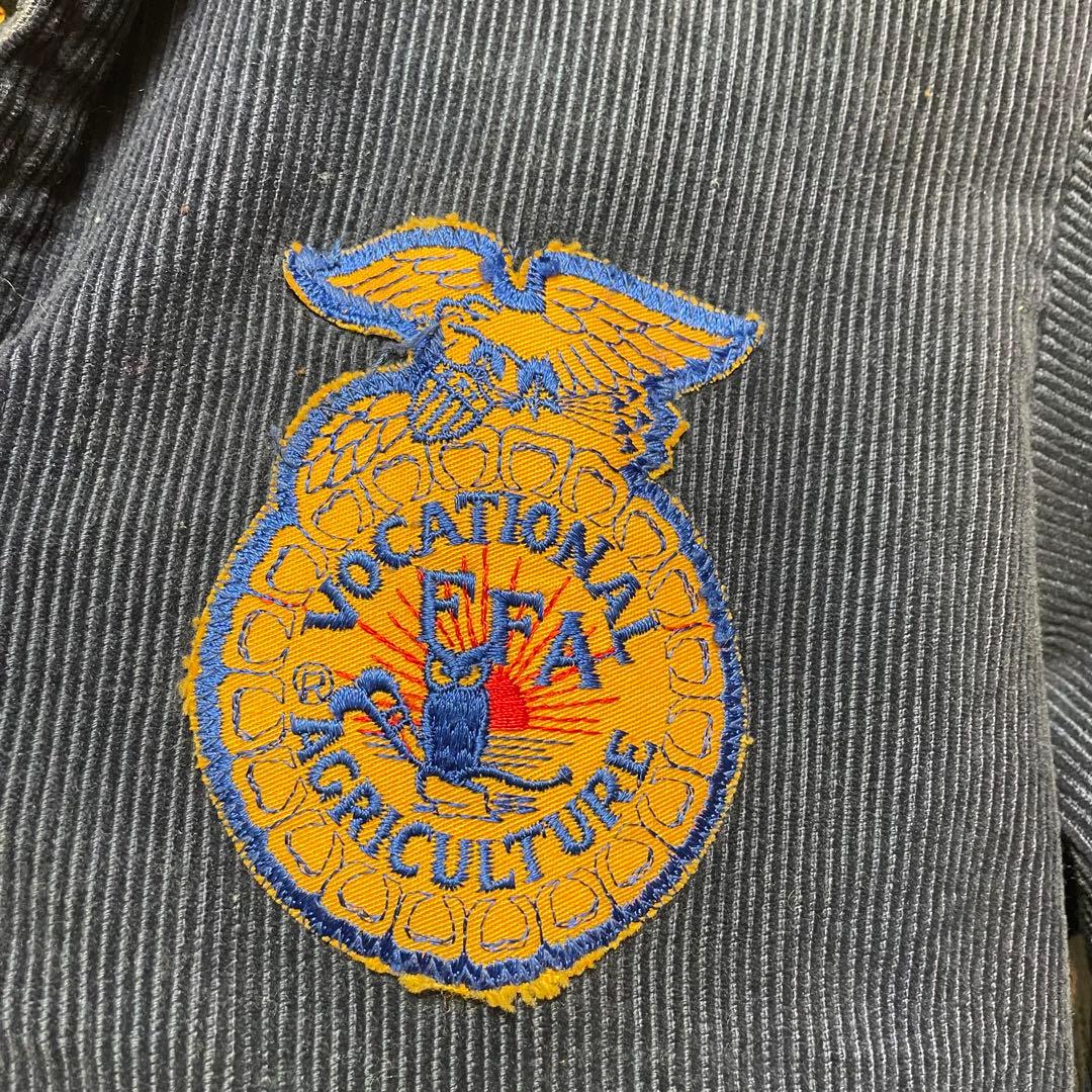 激レア USA 80s FFA 短丈ファーマーズジャケット チェーンステッチ