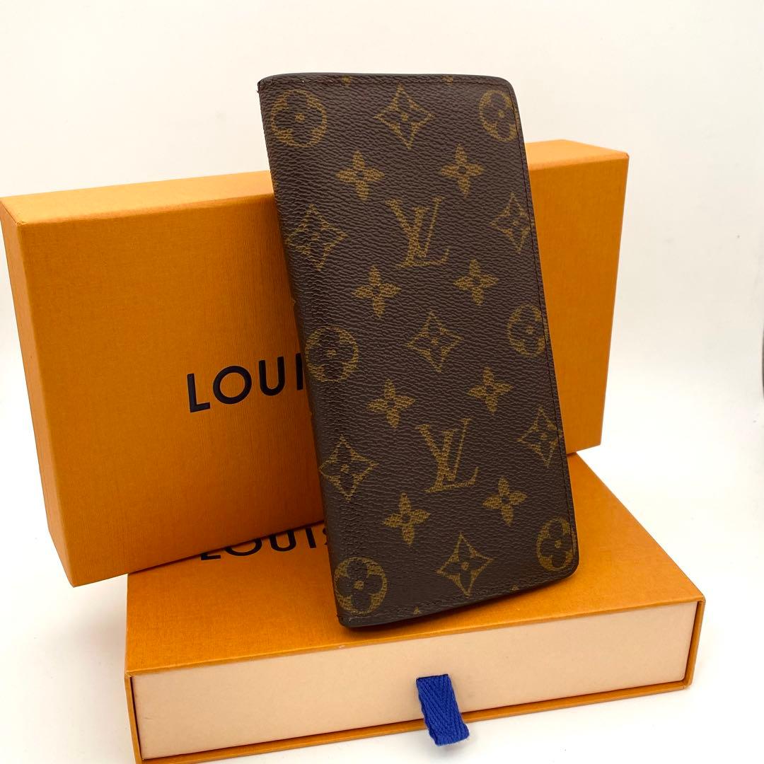ルイヴィトン モノグラム ポルトフォイユ ブラザ 長財布