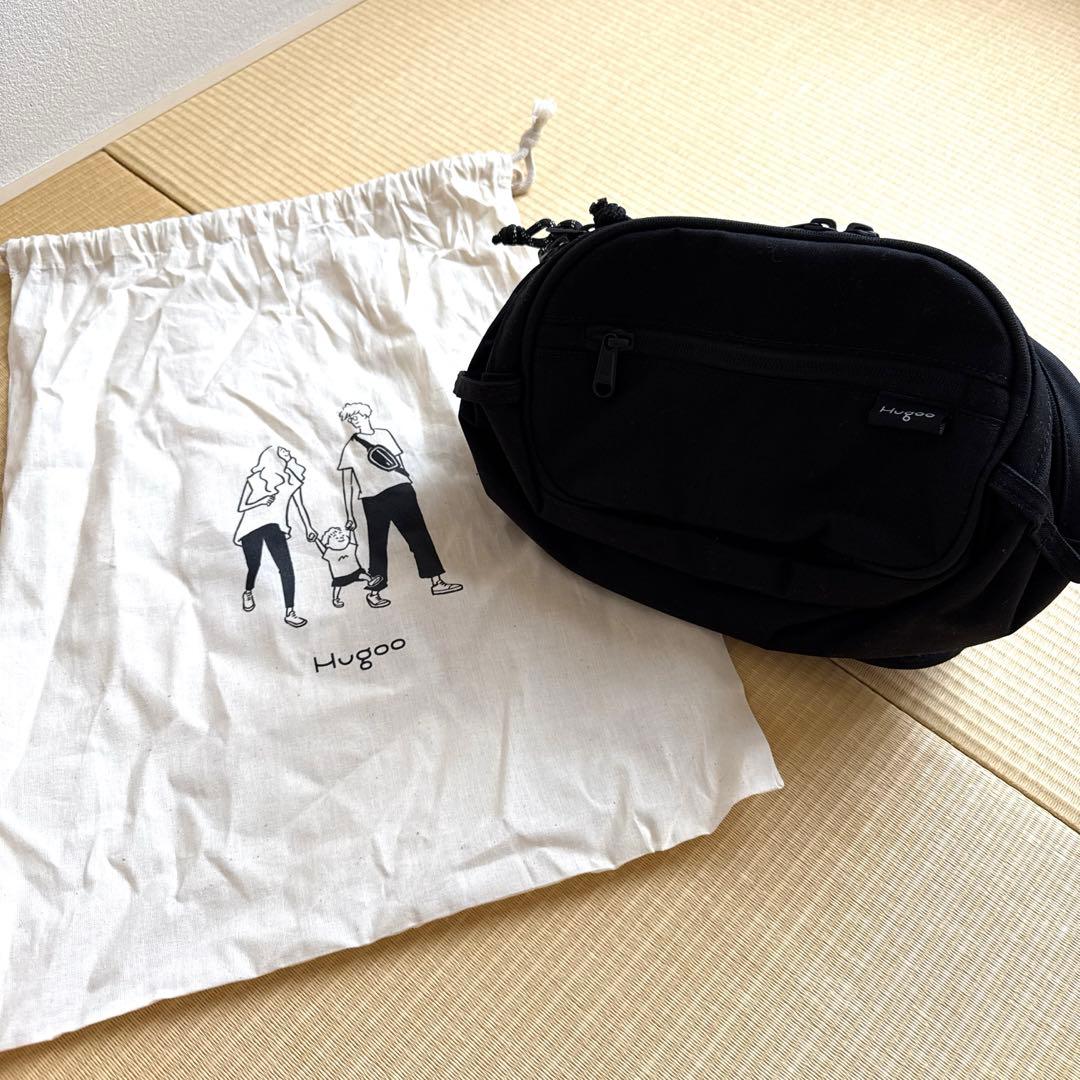 hugoo ヒップシート ブラック - メルカリ