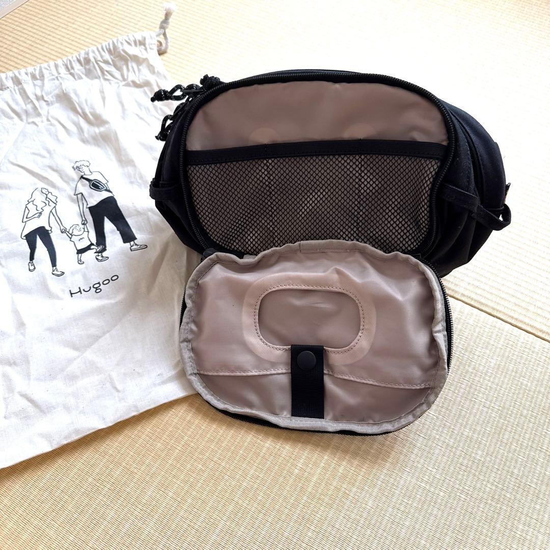 hugoo ヒップシート ブラック - メルカリ