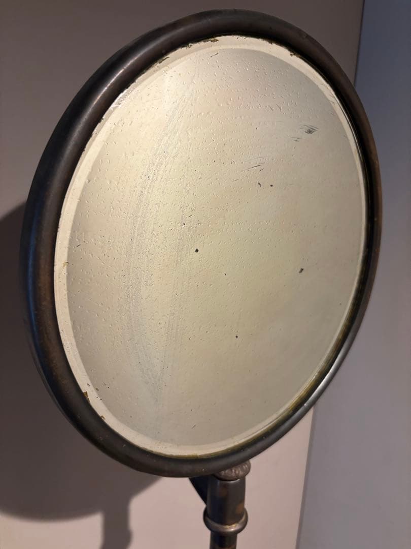 1910〜1930 シェービングミラー アンティーク ジャパンカラー 理容室