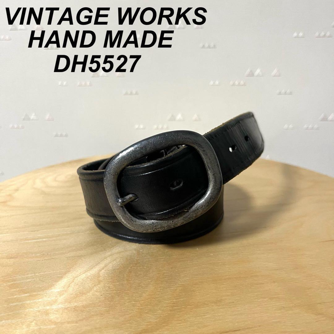 ヴィンテージワークス DH5527 レザーベルト 黒